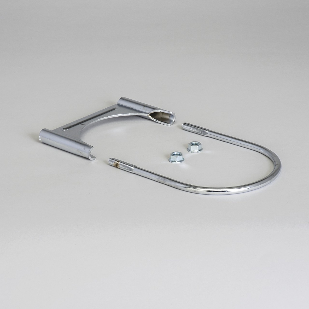 COLLIER, U-BOLT 5 IN (127 MM) CHROME