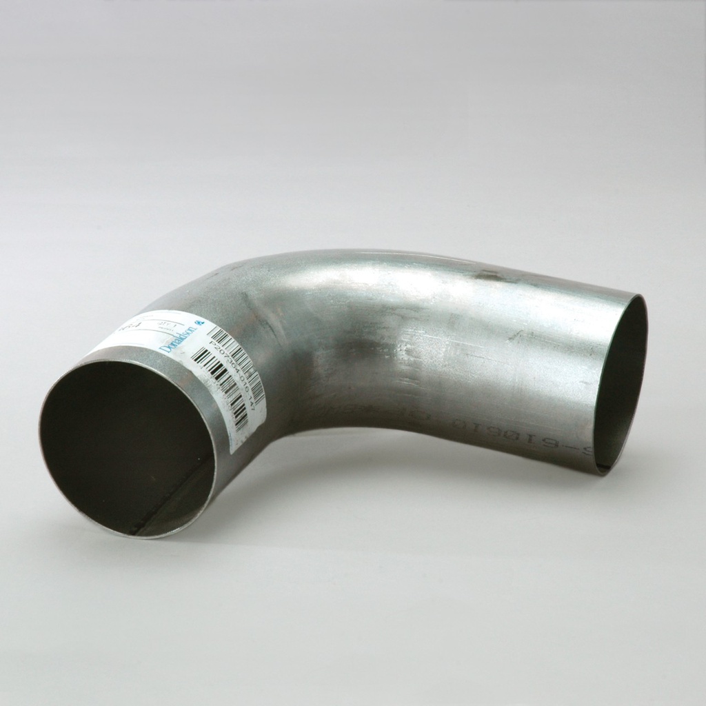 COUDE 90Â° 4" ALUM.STEEL SHORT