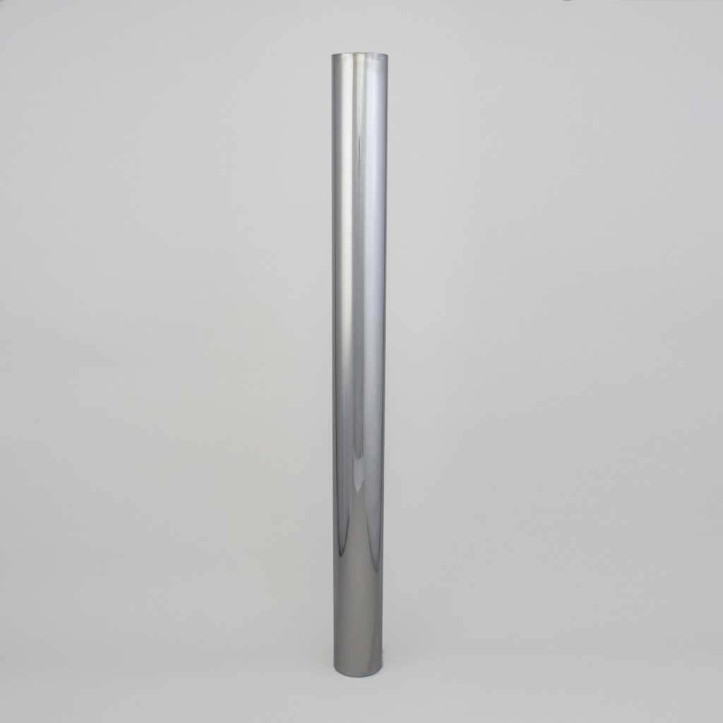 STACK PIPE, STRAIGHT 5 IN (127 MM) OD X 60 IN (1524 MM) CHROME