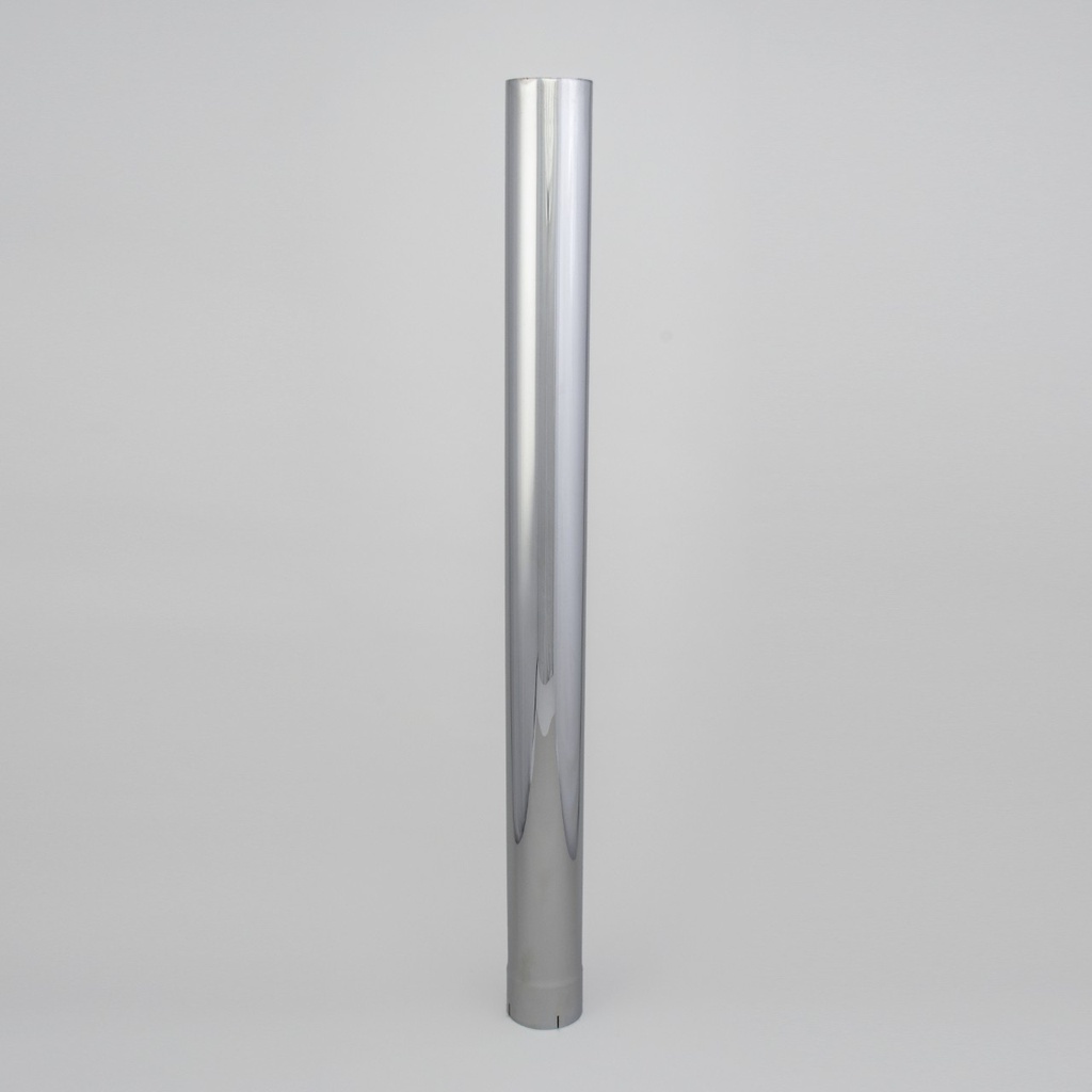 STACK PIPE, STRAIGHT 5 IN (127 MM) ID X 60 IN (1524 MM) CHROME