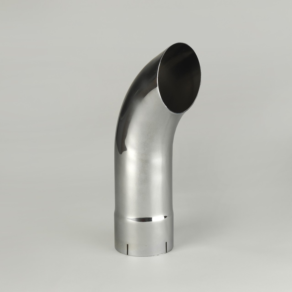 TAILPIPE, 5 IN (127 MM) ID X 18 IN (457 MM) CHROME