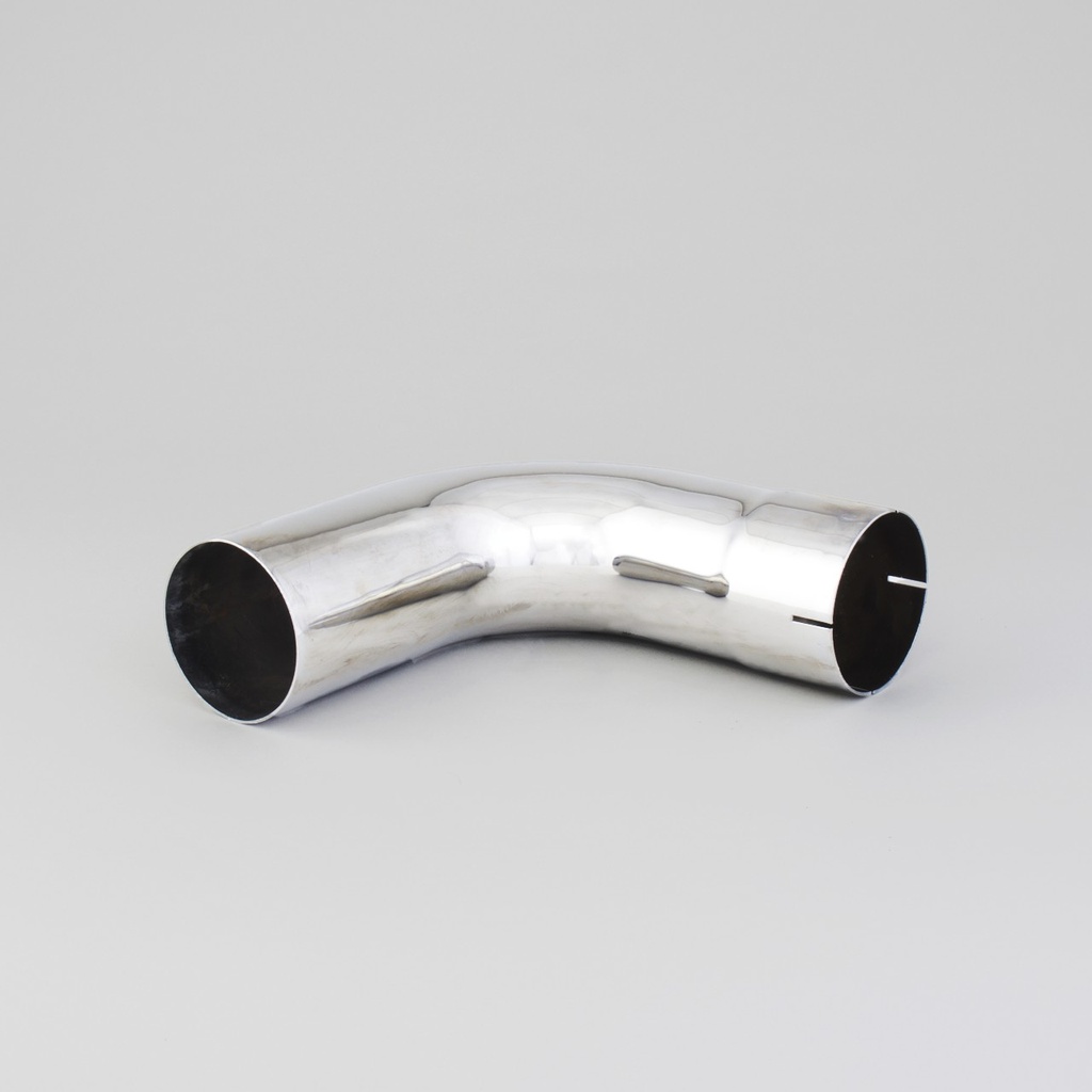 COUDE, 90 DEGREE 4 IN (102 MM) OD-ID CHROME
