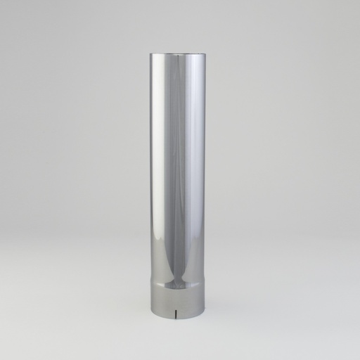 [J240024] STACK PIPE, STRAIGHT 5 IN (127 MM) ID X 24 IN (610 MM) CHROME