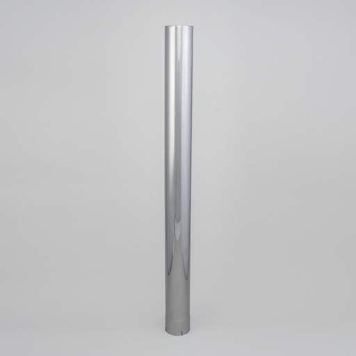 [P207300] STACK PIPE, STRAIGHT 5 IN (127 MM) ID X 60 IN (1524 MM) CHROME